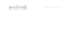 Desktop Screenshot of outdatedcafe.com